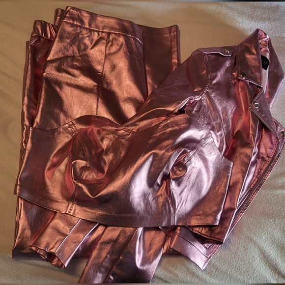 Eloquii Metallic Pink Women's SET 14/16 - Picture 8 of 8